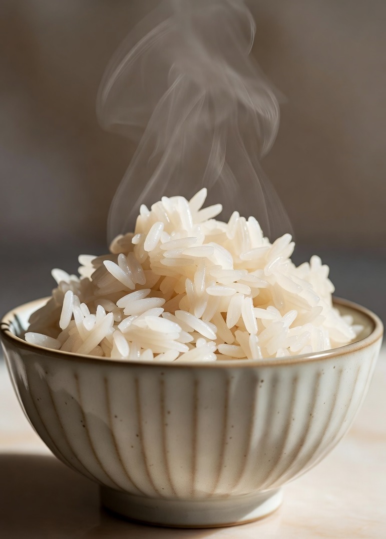 Plain rice